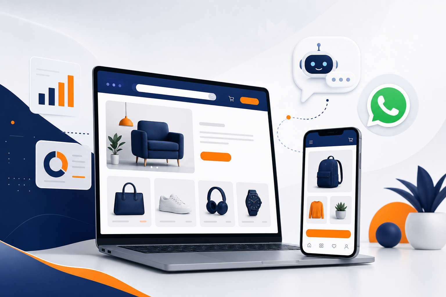 E-commerce website and mobile app development by ShaivTech